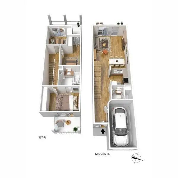 Floorplan of Homely house listing, 150a One & All Drive, North Haven SA 5018