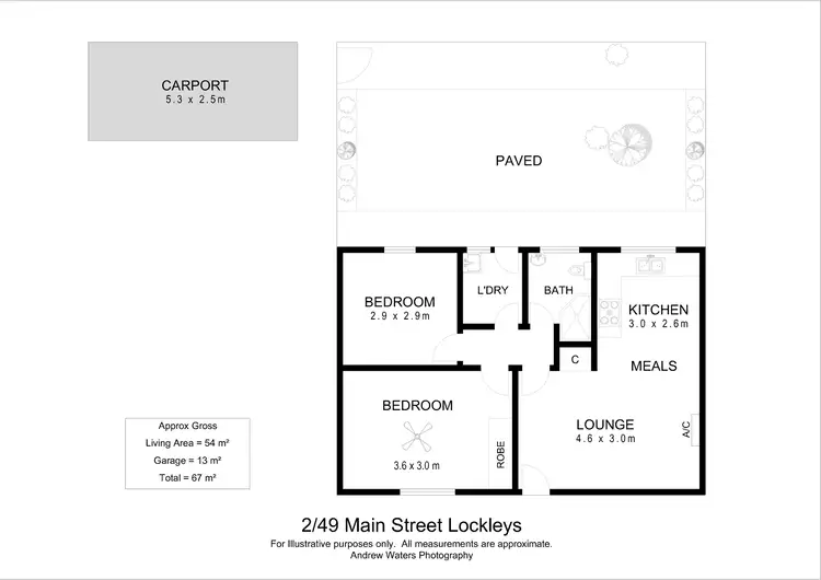 Floorplan of Homely house listing, 2/49 Main Street, Lockleys SA 5032