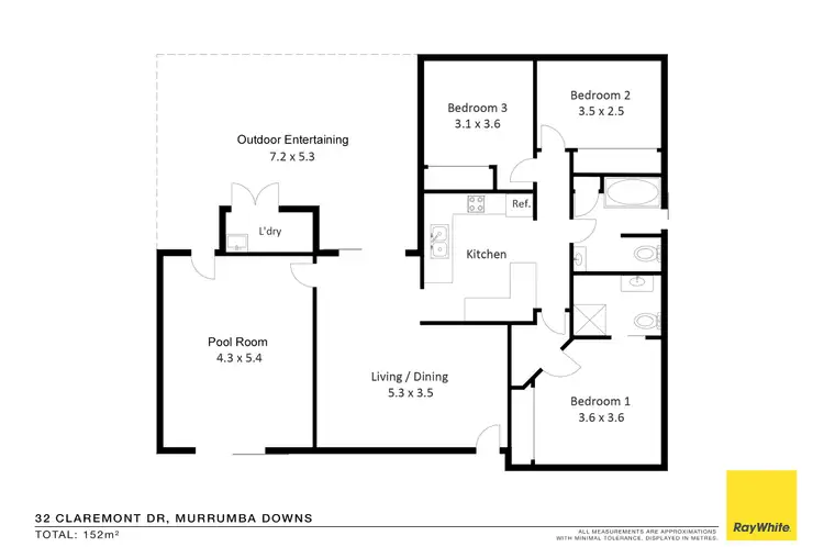 Floorplan of Homely house listing, 32 Claremont Drive, Murrumba Downs QLD 4503