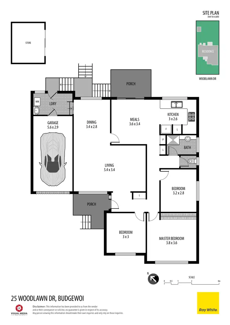 Floorplan of Homely house listing, 25 Woodlawn Drive, Budgewoi NSW 2262