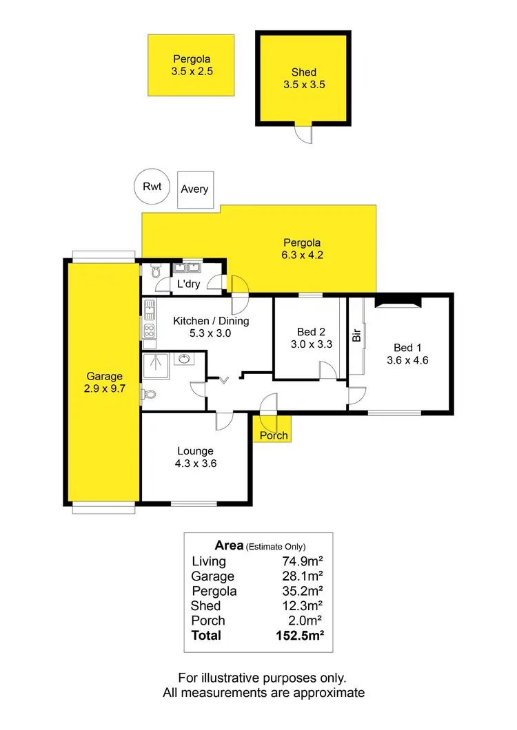 Floorplan of Homely house listing, 8 Merriton Street, Glenelg East SA 5045