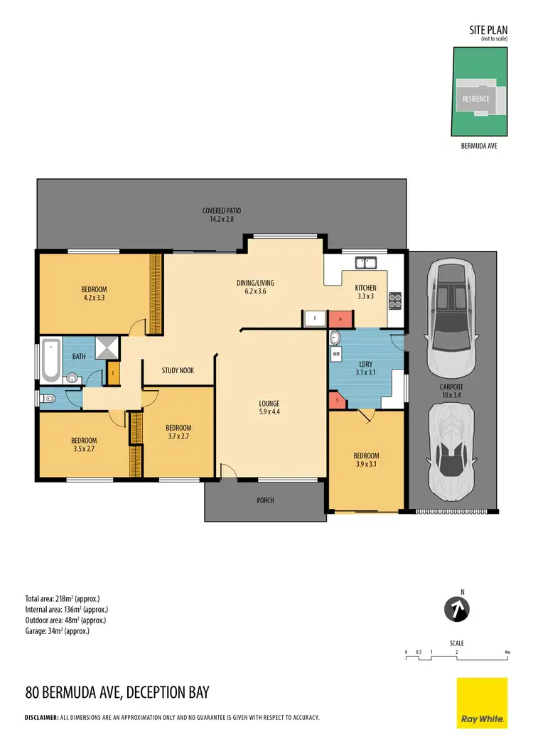 Floorplan of Homely house listing, 80 Bermuda Avenue, Deception Bay QLD 4508