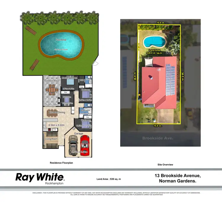 Floorplan of Homely house listing, 13 Brookside Avenue, Norman Gardens QLD 4701