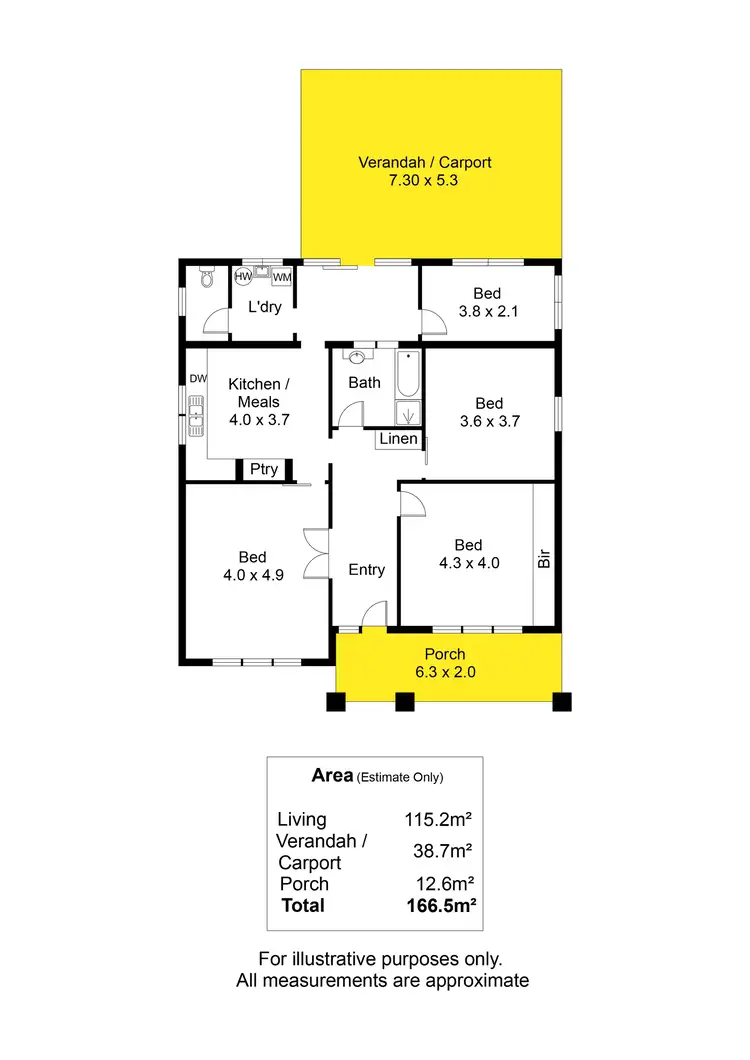 Floorplan of Homely house listing, 24 Pitman Avenue, Woodville West SA 5011