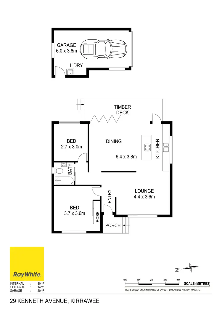 Floorplan of Homely house listing, 29 Kenneth Avenue, Kirrawee NSW 2232