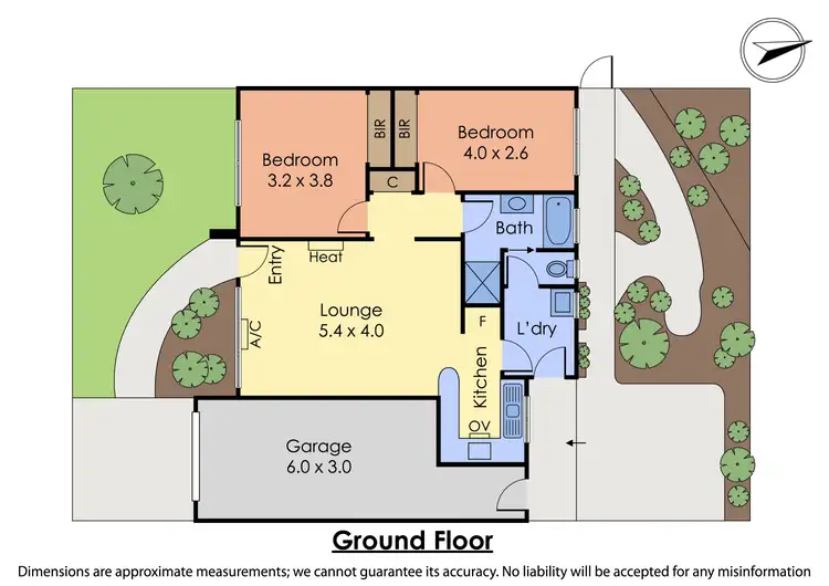 Floorplan of Homely retirement listing, 5/61 Fraser Crescent, Wantirna South VIC 3152