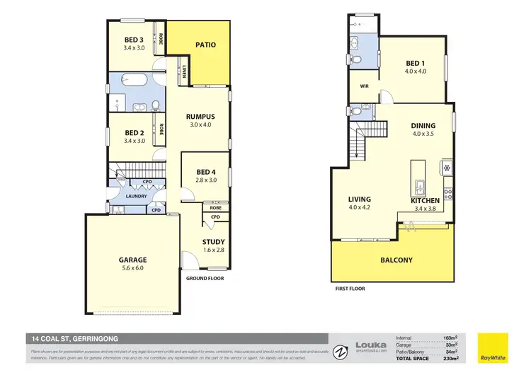 Floorplan of Homely house listing, 14 Coal Street, Gerringong NSW 2534