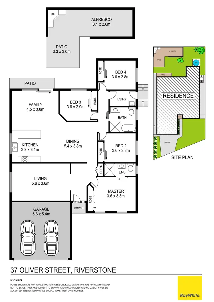 Floorplan of Homely house listing, 37 Oliver Street, Riverstone NSW 2765