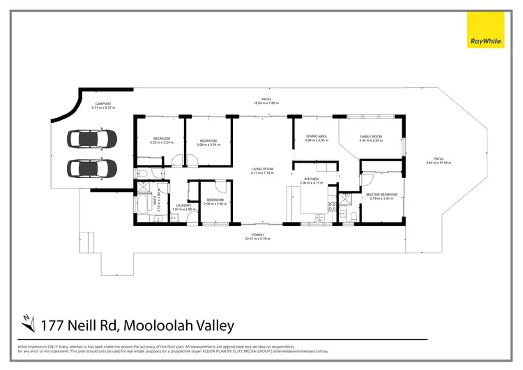 Floorplan of Homely house listing, 177 Neill Road, Mooloolah Valley QLD 4553