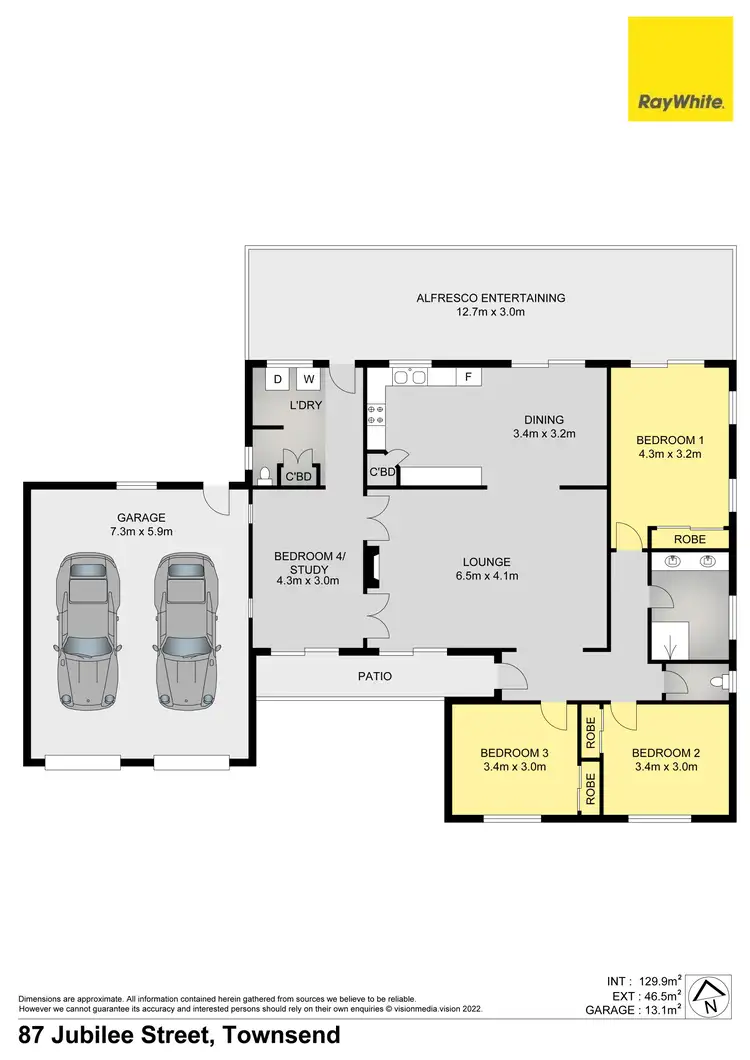 Floorplan of Homely house listing, 87 Jubilee Street, Townsend NSW 2463
