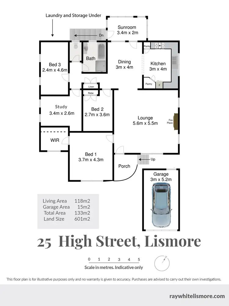 Floorplan of Homely house listing, 25 High Street, Lismore NSW 2480
