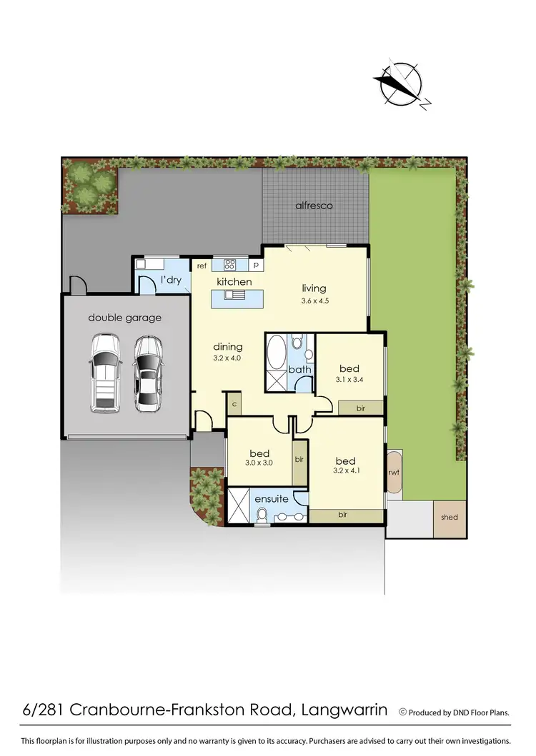 Floorplan of Homely house listing, 6/281 Cranbourne Frankston Road, Langwarrin VIC 3910