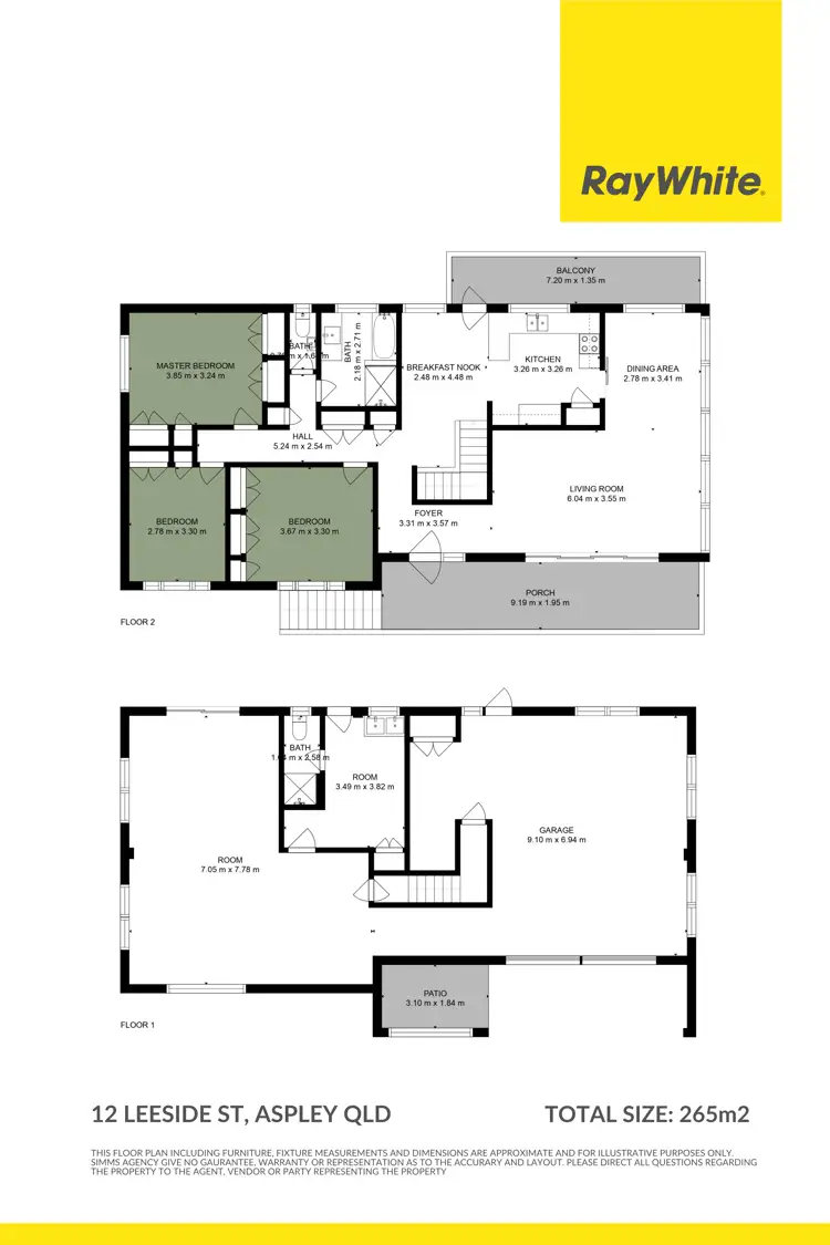 Floorplan of Homely house listing, 12 Leeside Street, Aspley QLD 4034