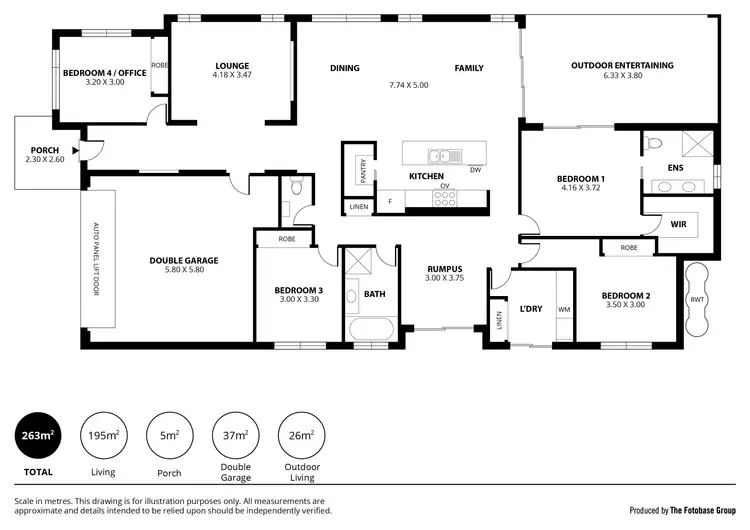 Floorplan of Homely house listing, 1 Horsnell Court, Mount Barker SA 5251