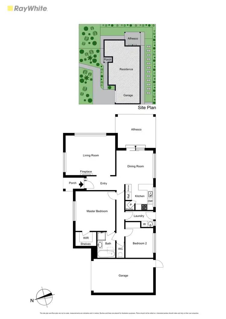 Floorplan of Homely unit listing, 4/262 St Helena Road, Saint Helena VIC 3088