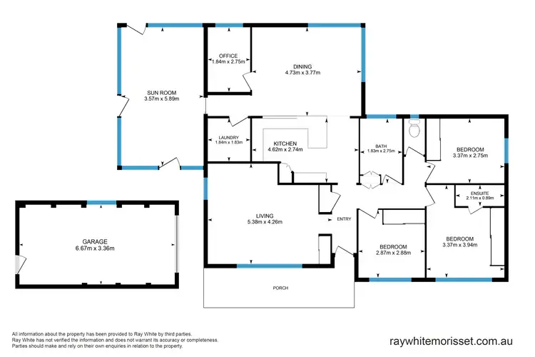 Floorplan of Homely house listing, 41 Dora Street, Morisset NSW 2264
