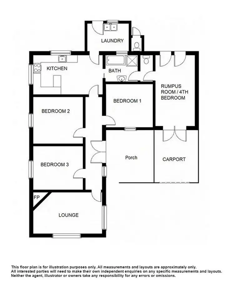 Floorplan of Homely house listing, 114 Carlton Parade, Port Augusta SA 5700