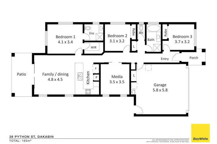 Floorplan of Homely house listing, 38 Python Street, Dakabin QLD 4503