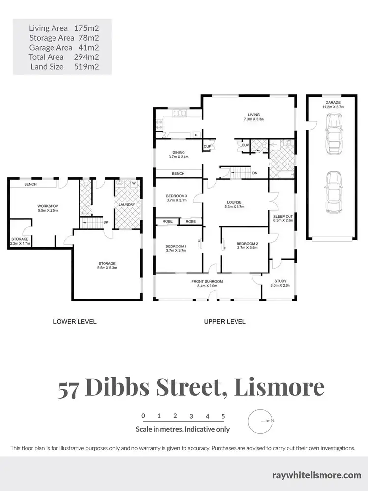 Floorplan of Homely house listing, 57 Dibbs Street, Lismore NSW 2480