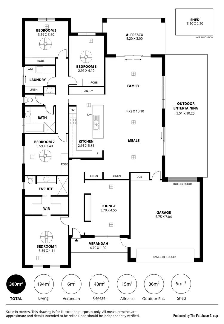Floorplan of Homely house listing, 51 Bluestone Drive, Mount Barker SA 5251