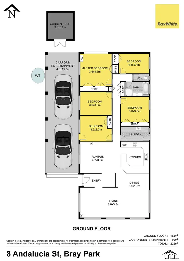 Floorplan of Homely house listing, 8 Andalucia Street, Bray Park QLD 4500