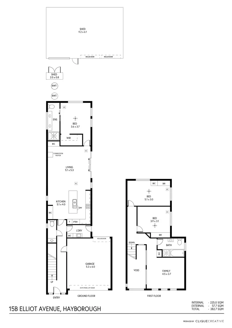 Floorplan of Homely house listing, 15B Elliot Avenue, Hayborough SA 5211