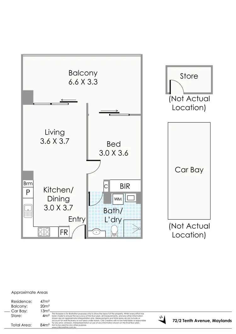Floorplan of Homely house listing, 72/2 Tenth Avenue, Maylands WA 6051