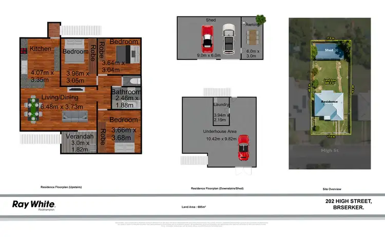 Floorplan of Homely house listing, 202 High Street, Berserker QLD 4701