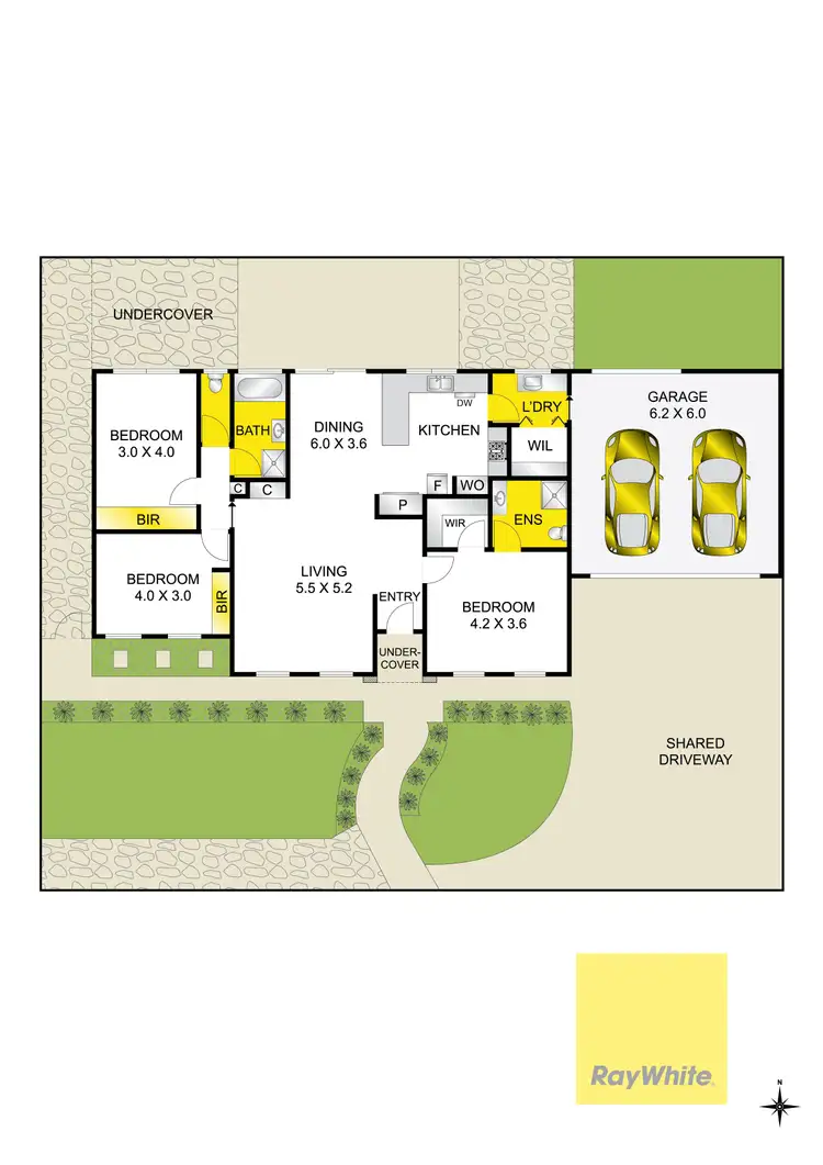 Floorplan of Homely house listing, 1/3 Callan Court, Norlane VIC 3214