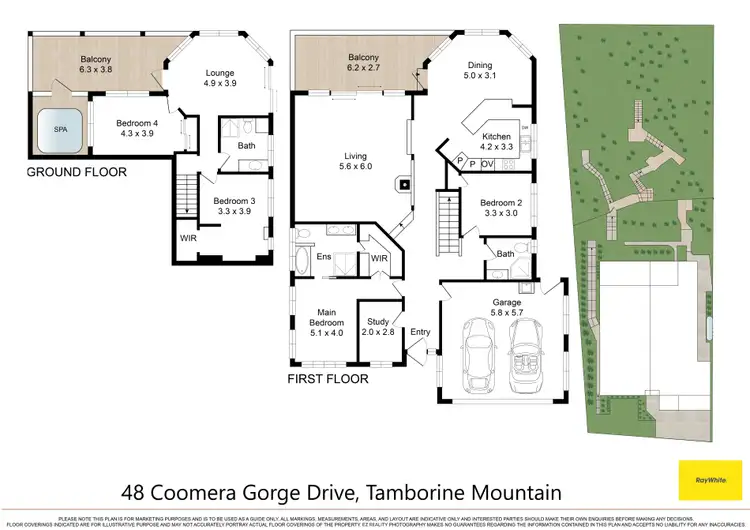Floorplan of Homely house listing, 48 Coomera Gorge Drive, Tamborine Mountain QLD 4272