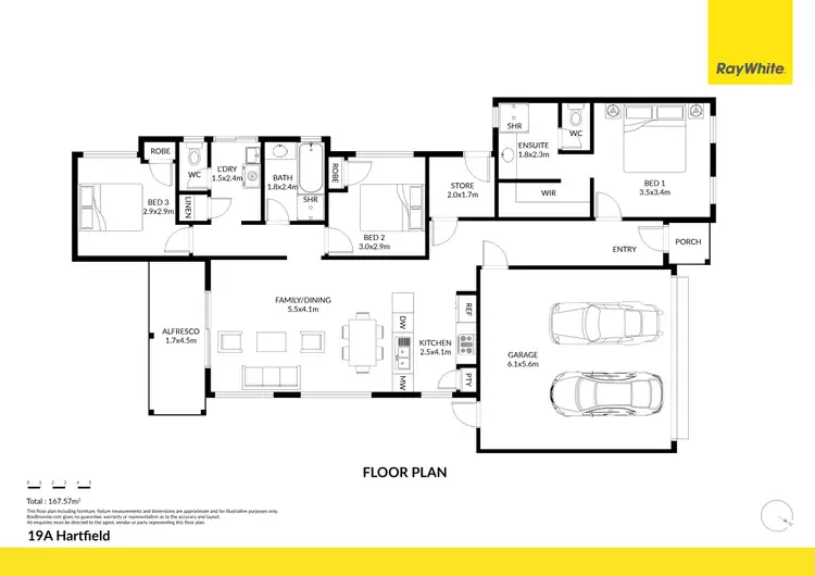 Floorplan of Homely house listing, 19a Hartfield Street, Queens Park WA 6107