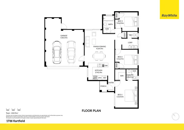 Floorplan of Homely house listing, 19b Hartfield Street, Queens Park WA 6107