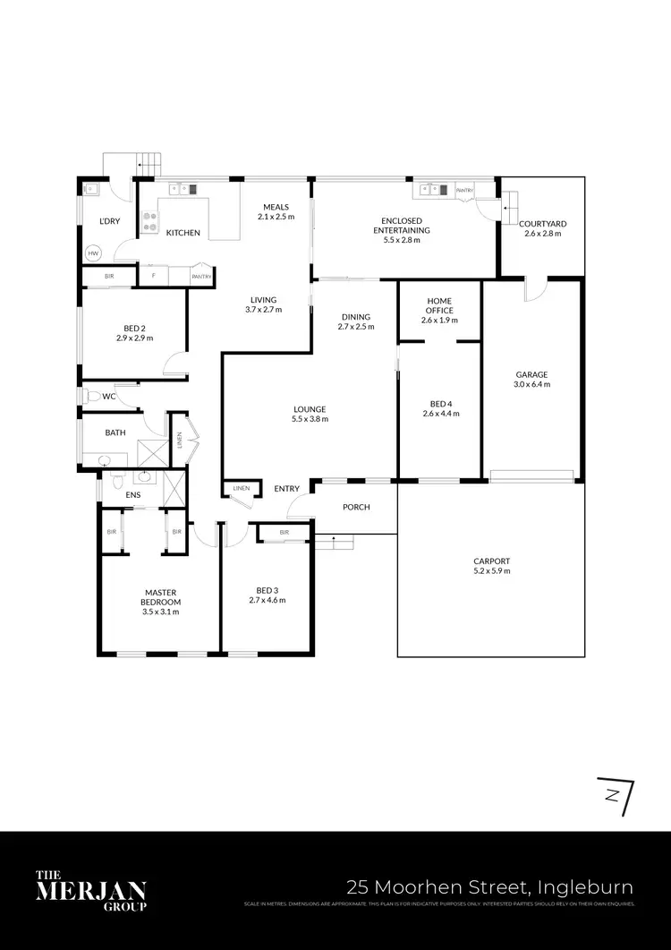 Floorplan of Homely house listing, 25 Moorhen Street, Ingleburn NSW 2565