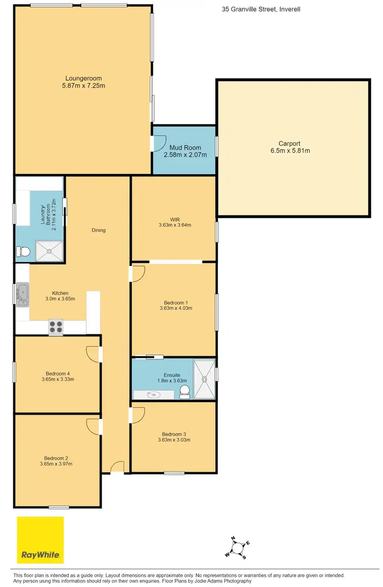 Floorplan of Homely house listing, 35 Granville Street, Inverell NSW 2360