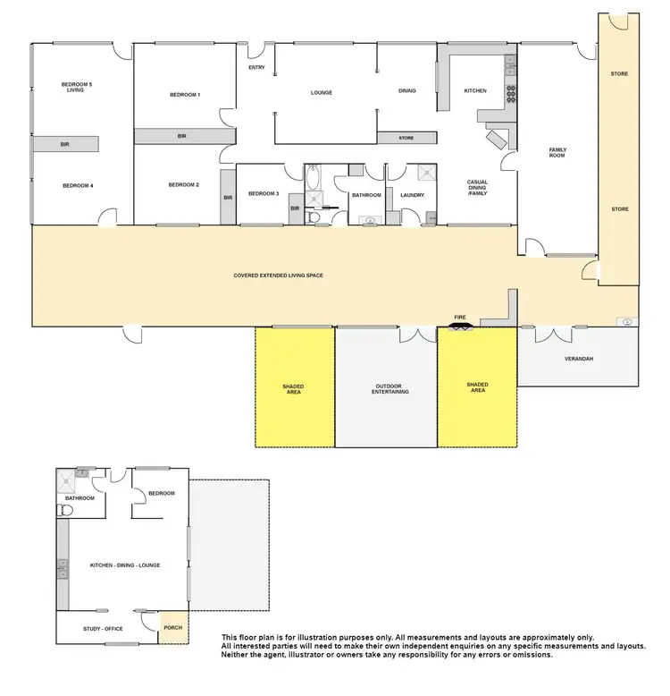 Floorplan of Homely house listing, 45 Quorn Road, Stirling North SA 5710