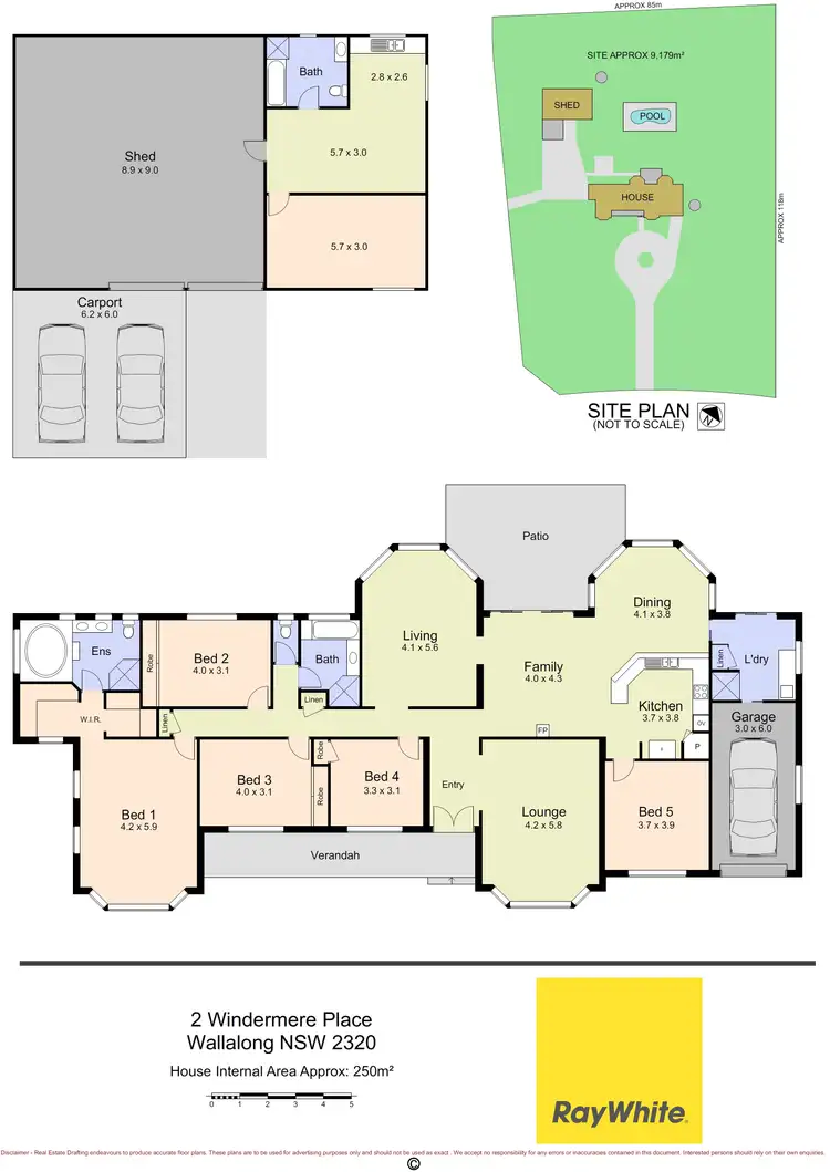 Floorplan of Homely house listing, 2 Windermere Place, Wallalong NSW 2320