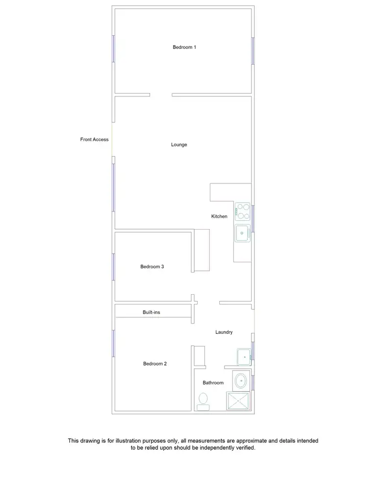 Floorplan of Homely house listing, 19 Park Terrace, Bordertown SA 5268
