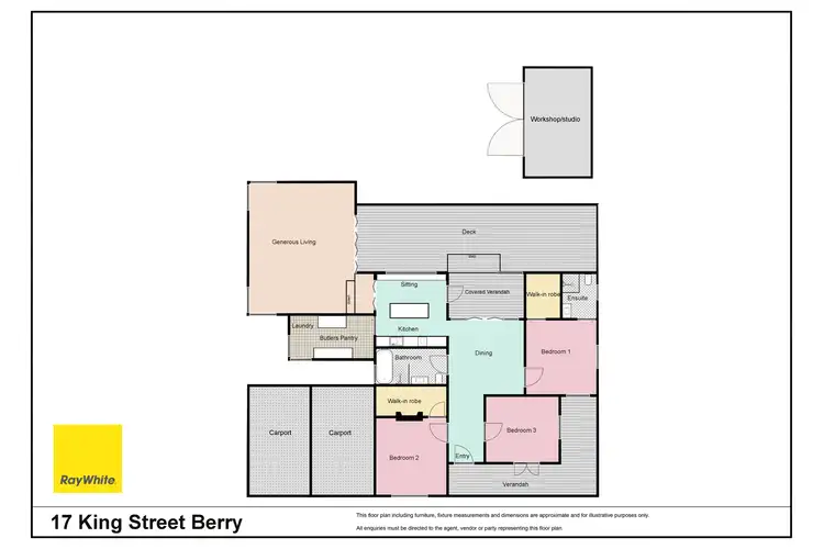 Floorplan of Homely house listing, 17 King Street, Berry NSW 2535