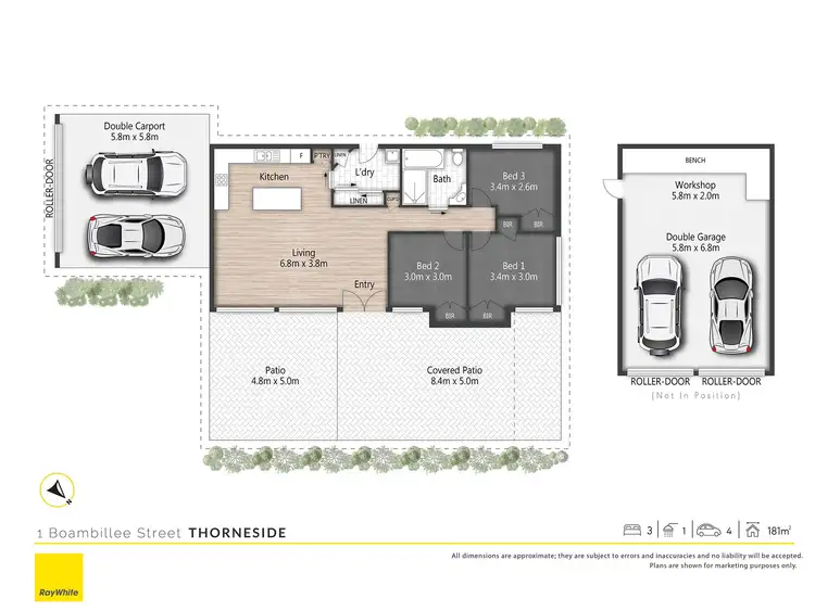 Floorplan of Homely house listing, 1 Boambillee Street, Thorneside QLD 4158