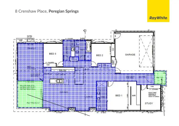 Floorplan of Homely house listing, 8 Crenshaw Place, Peregian Springs QLD 4573