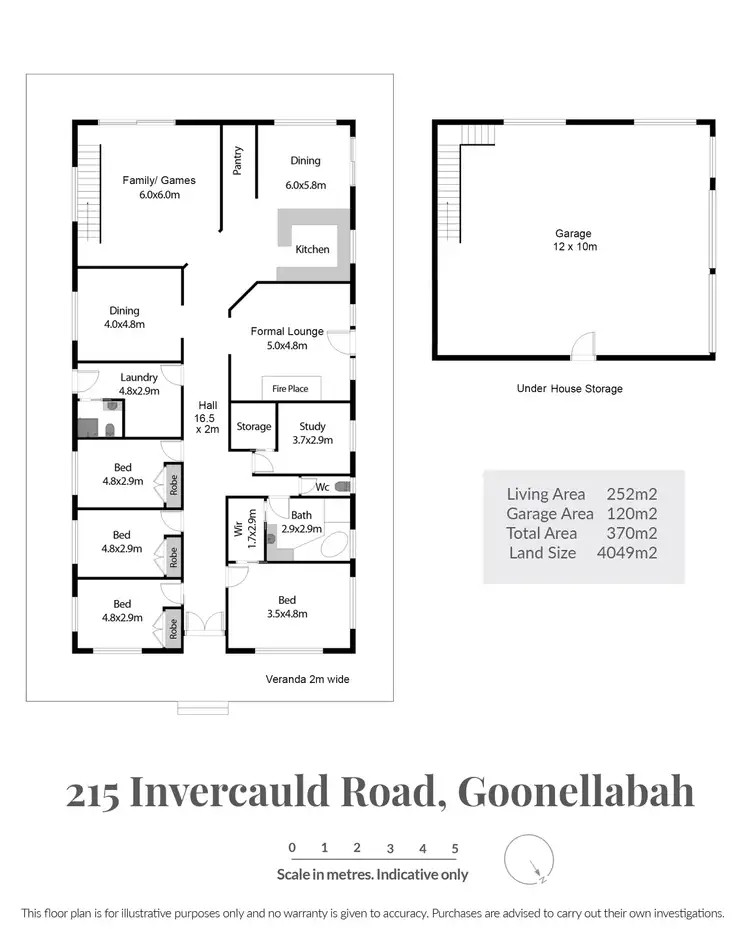 Floorplan of Homely house listing, 215 Invercauld Road, Goonellabah NSW 2480