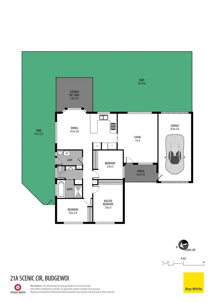 Floorplan of Homely house listing, 21a Scenic Circle, Budgewoi NSW 2262