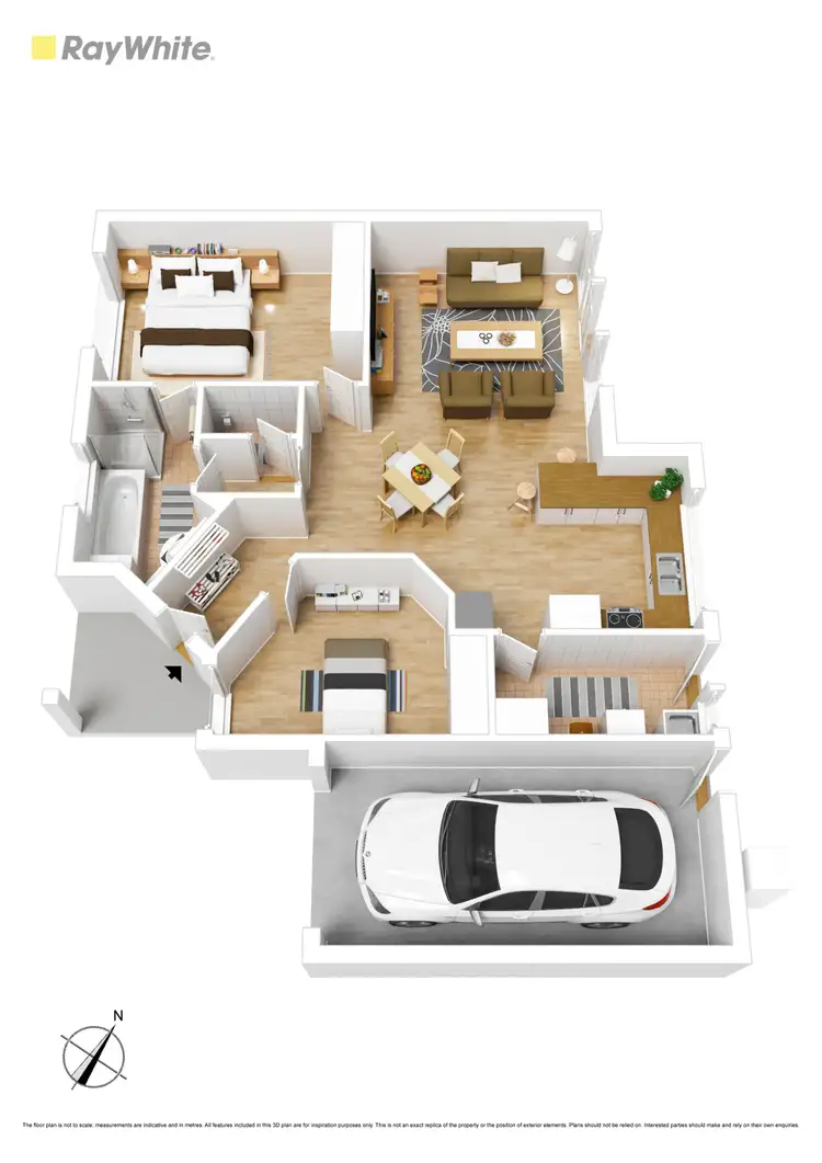 Floorplan of Homely villa listing, 3/14 York Street, Bonbeach VIC 3196