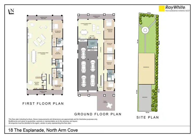 Floorplan of Homely house listing, 18 The Esplanade, North Arm Cove NSW 2324
