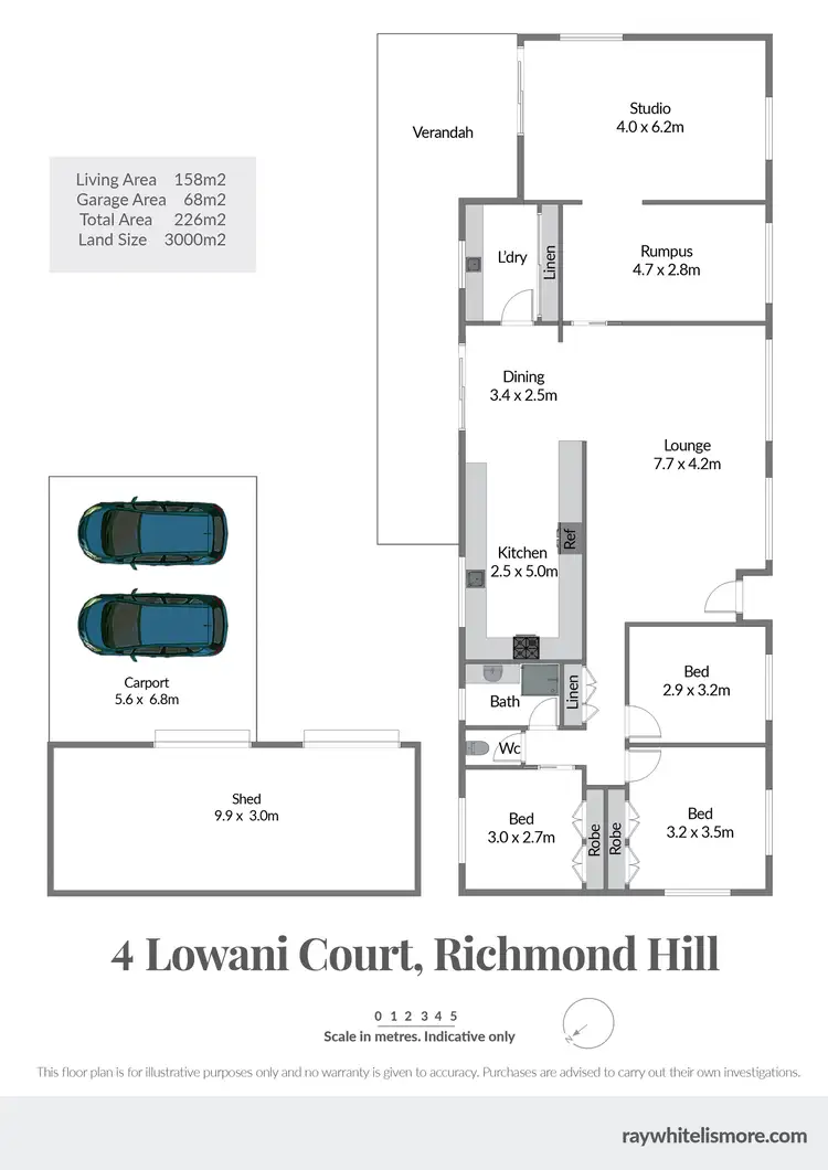 Floorplan of Homely house listing, 4 Lowani Court, Richmond Hill NSW 2480