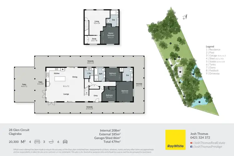 Floorplan of Homely rural property listing, 28 Glen Circuit, Clagiraba QLD 4211