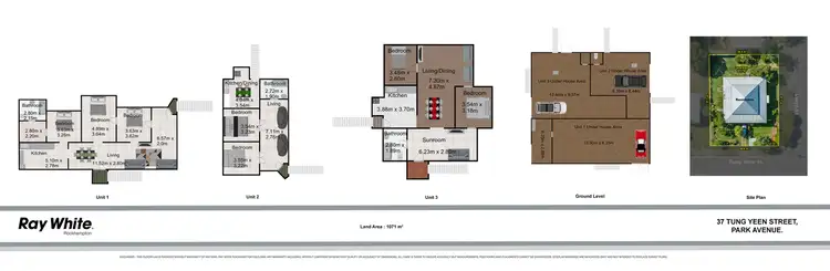Floorplan of Homely house listing, 37 Tung Yeen Street, Park Avenue QLD 4701