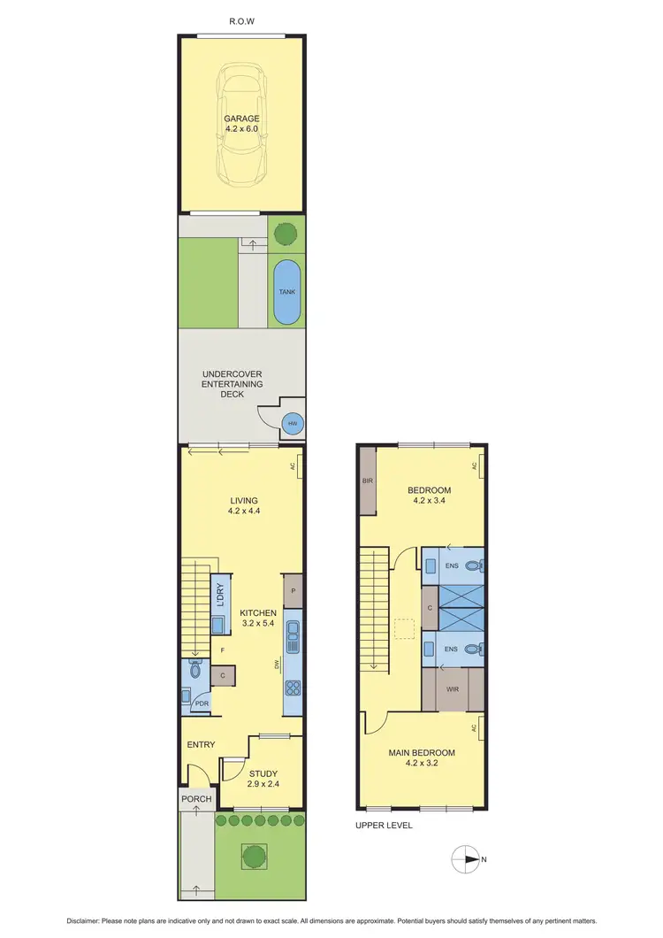 Floorplan of Homely townhouse listing, 9 Focus Drive, Coburg North VIC 3058