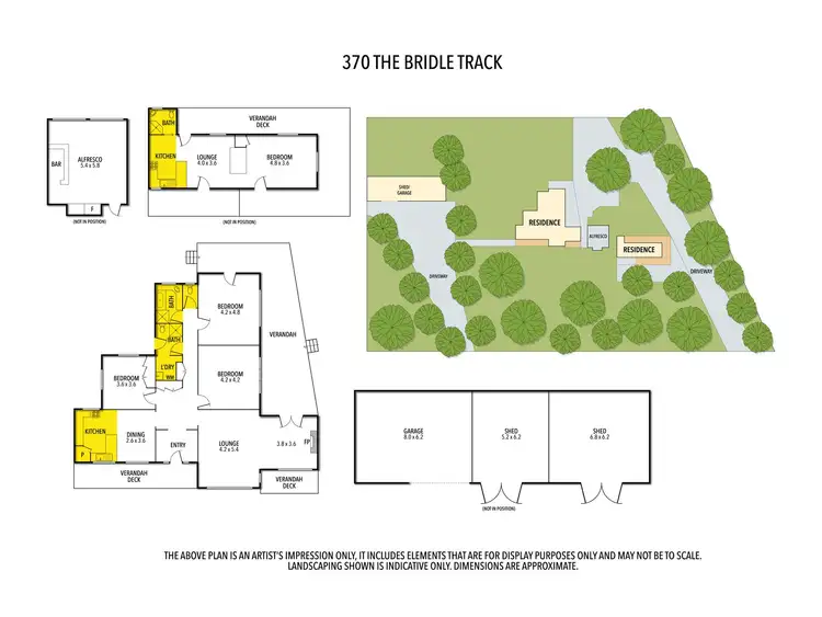 Floorplan of Homely rural property listing, 370 The Bridle Track, Glenaroua VIC 3764
