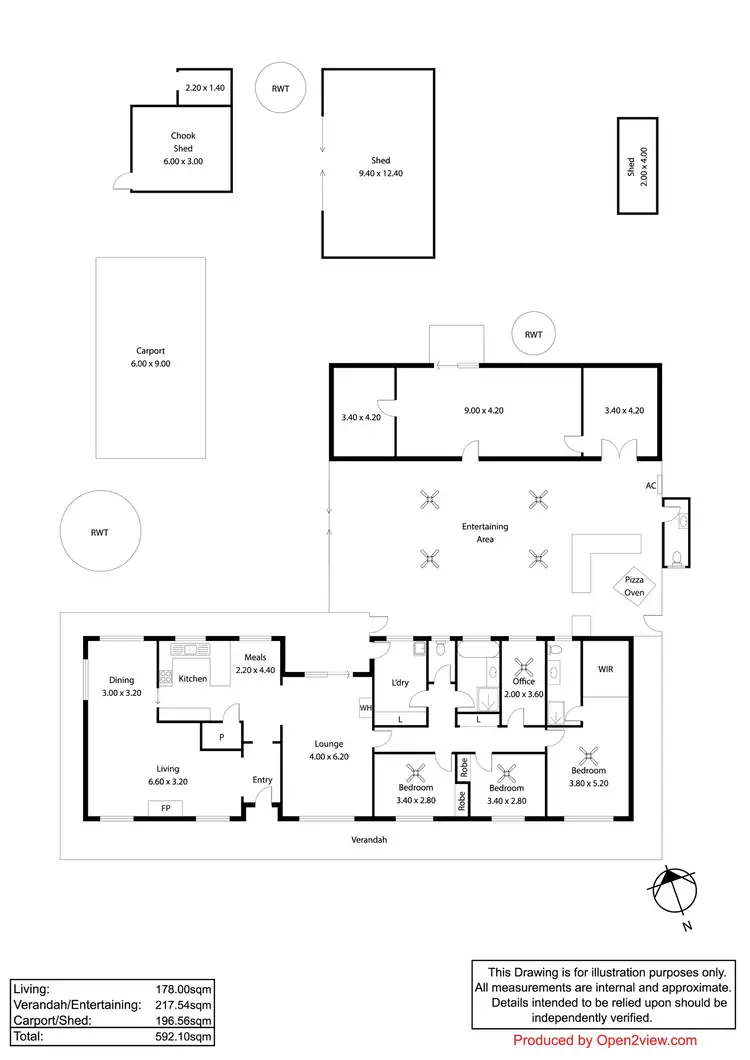 Floorplan of Homely house listing, 83-135 South Terrace, Maitland SA 5573